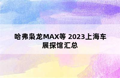 哈弗枭龙MAX等 2023上海车展探馆汇总